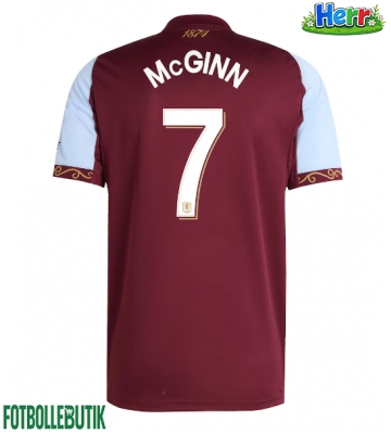 Aston Villa John McGinn #7 Hemmatröja 2025-26 Kortärmad